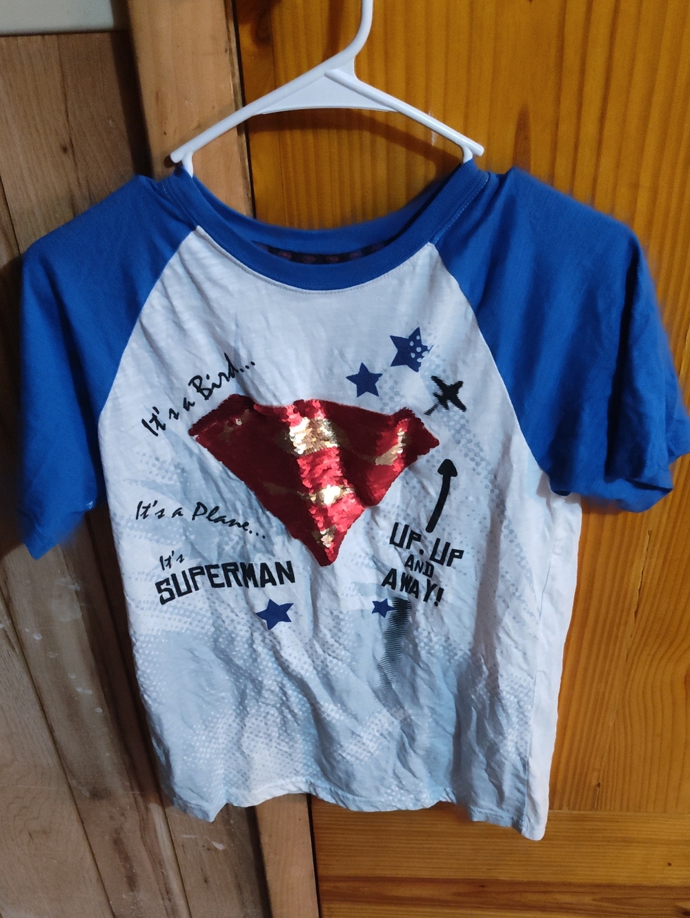 5/$25 SALE Superman Size XL Girls Tee  Shirt